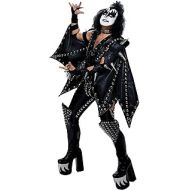 Fun Costumes Plus Size Adult Gene Simmons KISS Costume Mens Demon Costume