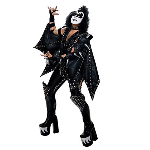  할로윈 용품Fun Costumes Plus Size Adult Gene Simmons KISS Costume Mens Demon Costume