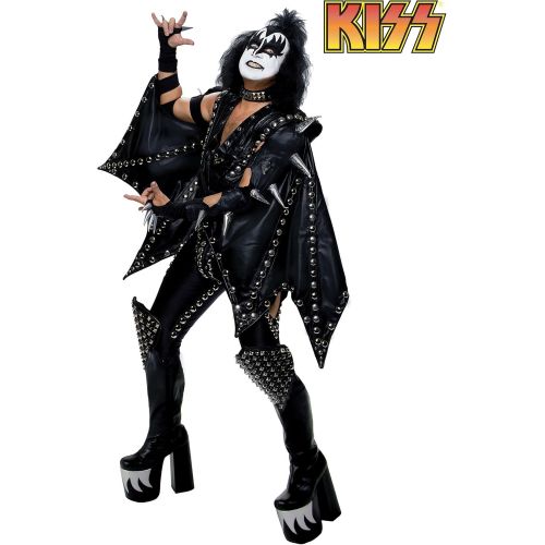  할로윈 용품Fun Costumes Plus Size Adult Gene Simmons KISS Costume Mens Demon Costume