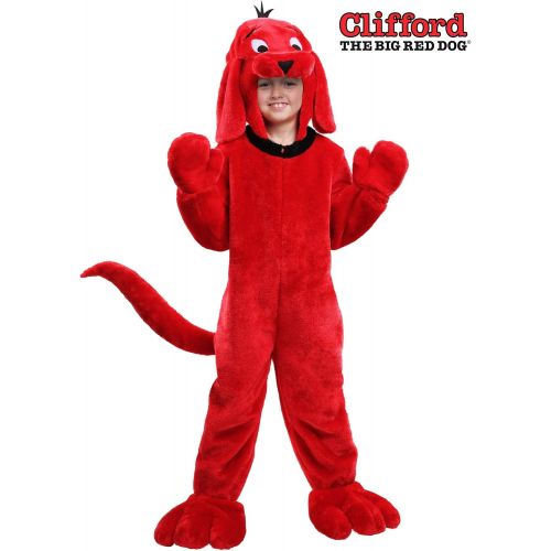 할로윈 용품Fun Costumes Clifford the Big Red Dog Kids Costume