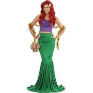 Fun Costumes Mermaid Dress Costume for Women Adult Sea Goddess Mermaid Outfit