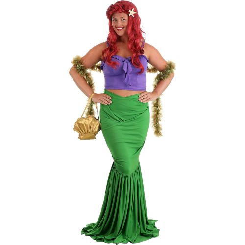  할로윈 용품Fun Costumes Mermaid Dress Costume for Women Adult Sea Goddess Mermaid Outfit