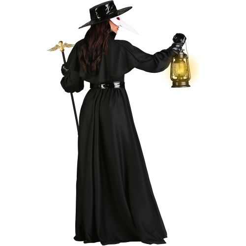  할로윈 용품Fun Costumes Plague Doctor Costume Women Doctor Plague Mask, Dress, and Cape for Adults
