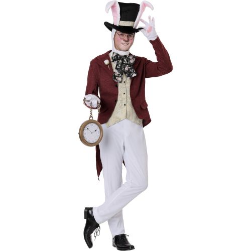  할로윈 용품Fun Costumes Adult White Rabbit Costume Fantasy Rabbit Outfit