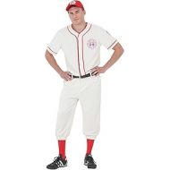 할로윈 용품Fun Costumes Mens A League of Their Own Coach Jimmy Dugan Baseball Uniform Costume for Adults