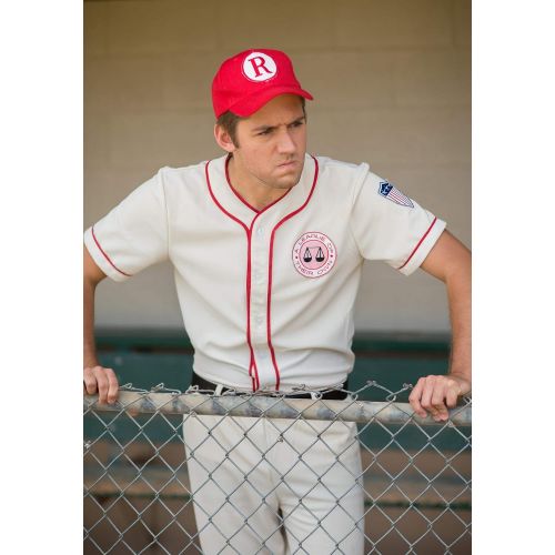  할로윈 용품Fun Costumes Mens A League of Their Own Coach Jimmy Dugan Baseball Uniform Costume for Adults