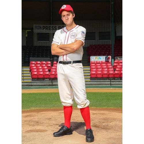  할로윈 용품Fun Costumes Mens A League of Their Own Coach Jimmy Dugan Baseball Uniform Costume for Adults