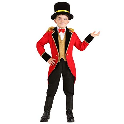  할로윈 용품Fun Costumes Circus Ring Master Deluxe Kids Costume Boys Ringmaster Costume