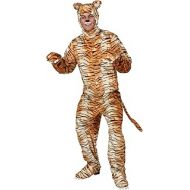 Fun Costumes Adult Tiger Costume Tiger Onesie Halloween Outfit