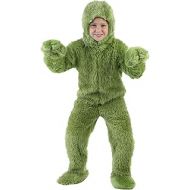Fun Costumes Child Furry Green Monster Costume Green Monster Christmas Onesie for Kids