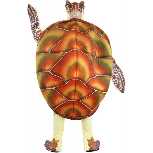  할로윈 용품Fun Costumes Adult Sea Turtle Costume Turtle Shell Onesie Costume