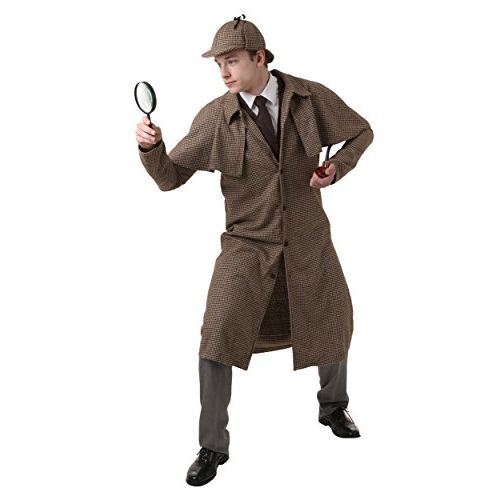  할로윈 용품Fun Costumes Adult Sherlock Holmes Costume Classic Detective Outfit