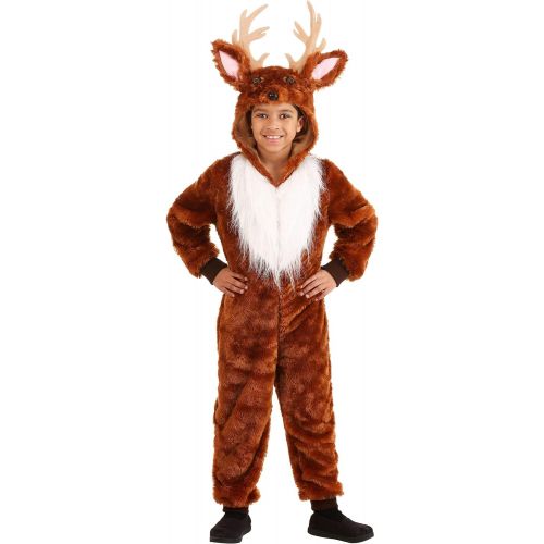  할로윈 용품Fun Costumes Kids One Piece Deer Costume Animal Onesie for Boys and Girls