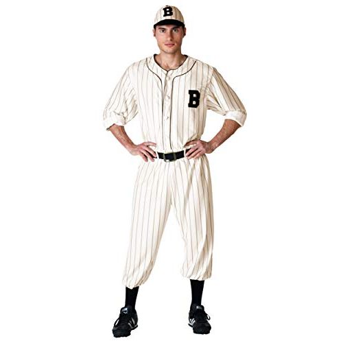  할로윈 용품Fun Costumes Adult Vintage Baseball Costume