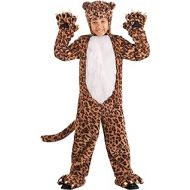 Fun Costumes Leapin Leopard Costume for Kids Plush Spotted Leopard