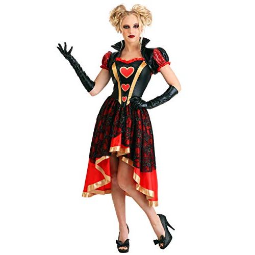  할로윈 용품Fun Costumes Womens Dark Queen of Hearts Costume