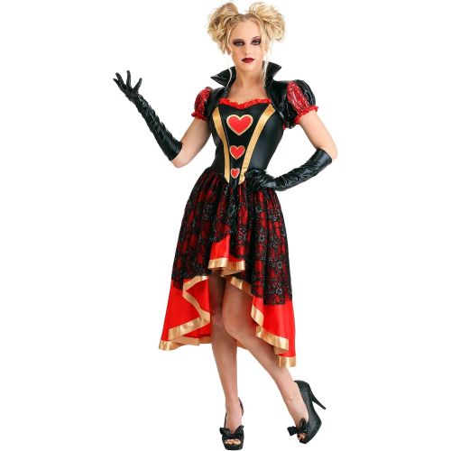  할로윈 용품Fun Costumes Womens Dark Queen of Hearts Costume