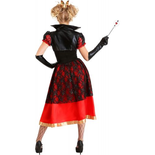  할로윈 용품Fun Costumes Womens Dark Queen of Hearts Costume