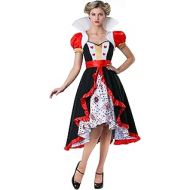 Fun Costumes Plus Size Flirty Queen of Hearts Costume for Women