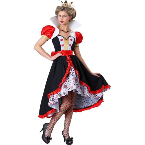  할로윈 용품Fun Costumes Plus Size Flirty Queen of Hearts Costume for Women