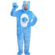 Fun Costumes Adult Care Bears Classic Grumpy Bear Costume Grumpy Bear Onesie Suit for Men and Women