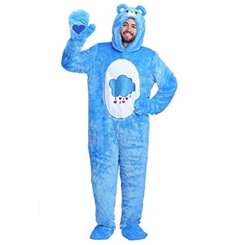  할로윈 용품Fun Costumes Adult Care Bears Classic Grumpy Bear Costume Grumpy Bear Onesie Suit for Men and Women