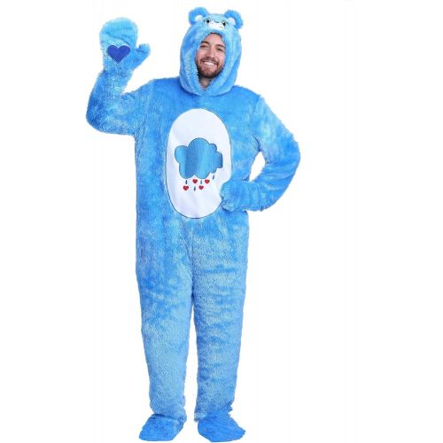  할로윈 용품Fun Costumes Adult Care Bears Classic Grumpy Bear Costume Grumpy Bear Onesie Suit for Men and Women