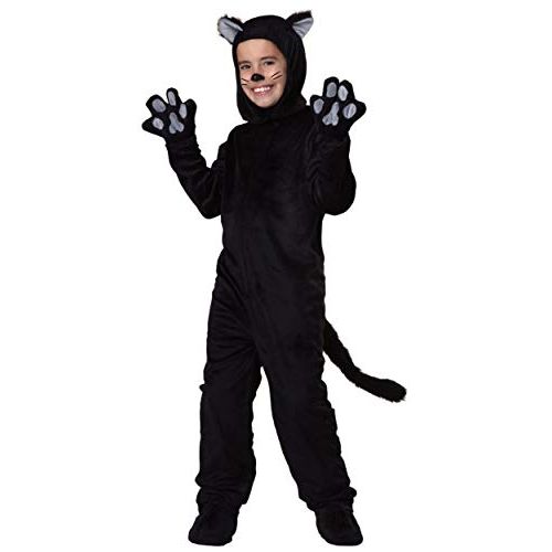  할로윈 용품Fun Costumes Black Cat Costume Kids Classic Black Cat Halloween Costume