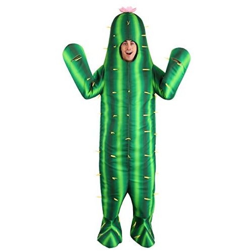  할로윈 용품Fun Costumes Adult One Piece Green Cactus Costume Funny Adult Large Cactus