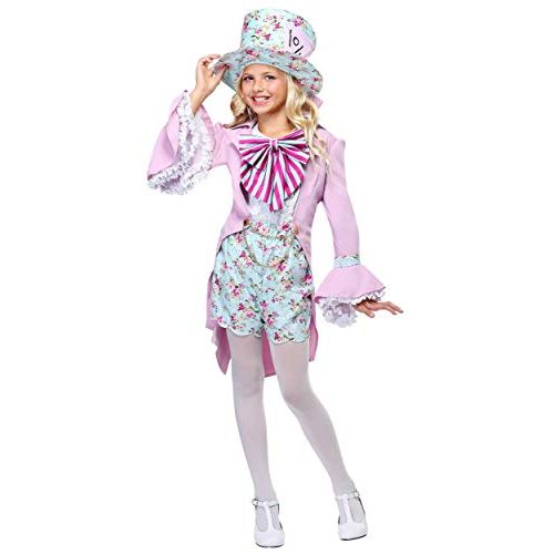  할로윈 용품Fun Costumes Kids Mad Hatter Costume Girls Alice in Wonderland Costume