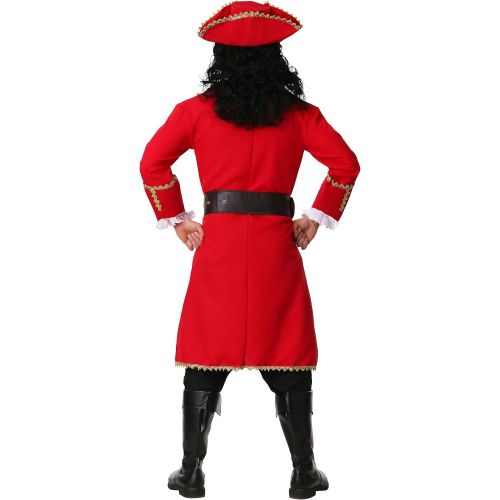  할로윈 용품Fun Costumes Plus Size Captain Blackheart Costume for Men - 4X Red