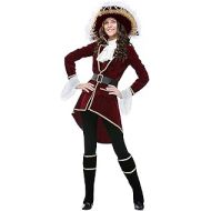 Fun Costumes Captain Hook Pirate Halloween Costume for Women