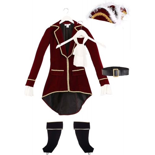  할로윈 용품Fun Costumes Captain Hook Pirate Halloween Costume for Women