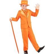 할로윈 용품Fun Costumes Orange Tuxedo Costume for Kids Child Orange Tuxedo Outfit