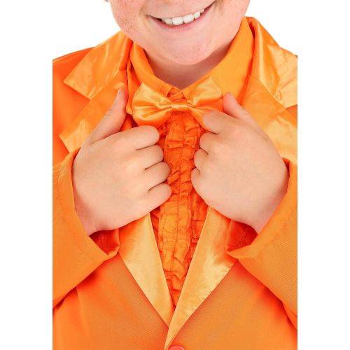  할로윈 용품Fun Costumes Orange Tuxedo Costume for Kids Child Orange Tuxedo Outfit