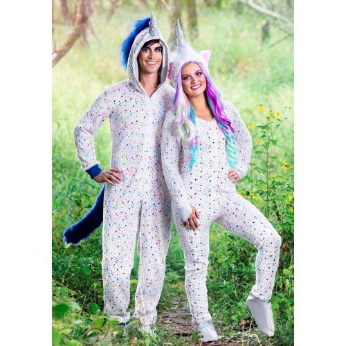  할로윈 용품Fun Costumes Womens Magical Unicorn Costume Adult Unicorn Onesie Hooded