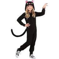 Fun Costumes Kids Black Cat Onesie