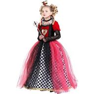 Fun Costumes Ravishing Queen of Hearts Costume for Girls