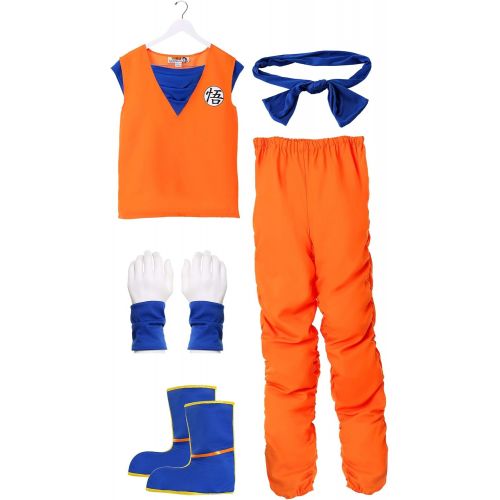  할로윈 용품Fun Costumes Adult Dragon Ball Z Costume Mens Goku Costume