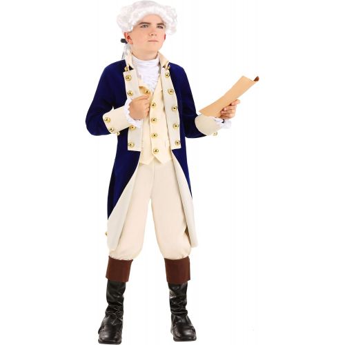  할로윈 용품Fun Costumes Alexander Hamilton Costume Kids American Revolution Costume for Boys Hamilton Colonial Costume Outfit