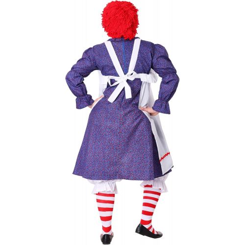  할로윈 용품Fun Costumes Raggedy Rag Doll Plus Size Costume Size 1X-3X