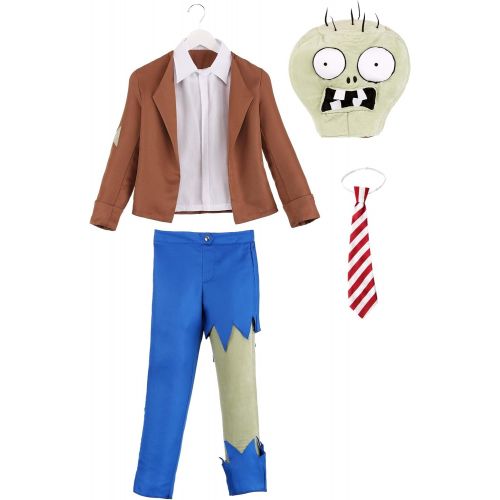  할로윈 용품Fun Costumes Kids Plants vs Zombies Costume Boys Video Game Character Costumes