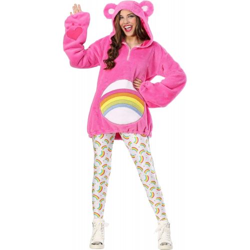  할로윈 용품Fun Costumes Care Bears Womens Deluxe Cheer Bear Hoodie Costume