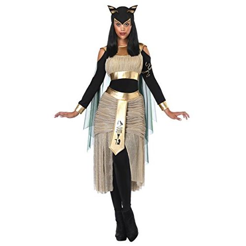  할로윈 용품Fun Costumes Womens Egyptian Goddess Bastet Costume Sexy Egyptian Costume for Women