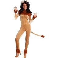 Fun Costumes Womens Fierce Lion Costume Sexy Lion Bodysuit for Adults
