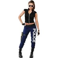 Fun Costumes Womens Tactical Police Costume Sexy Swat Costume Adult