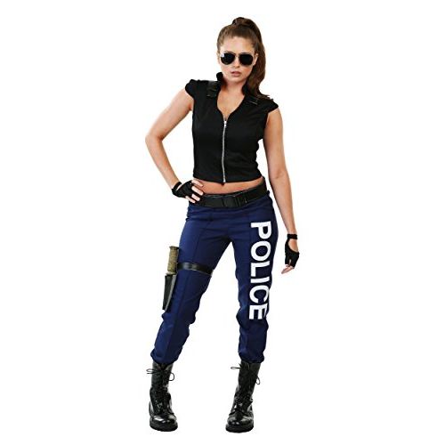  할로윈 용품Fun Costumes Womens Tactical Police Costume Sexy Swat Costume Adult