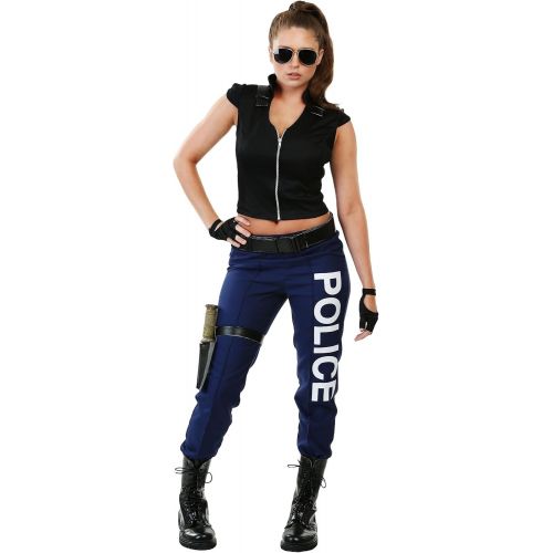  할로윈 용품Fun Costumes Womens Tactical Police Costume Sexy Swat Costume Adult