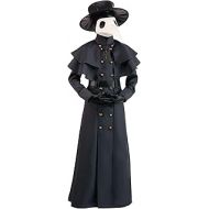 Fun Costumes Kids Classic Plague Doctor Costume Child Black Plague Outfit