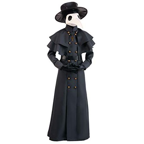  할로윈 용품Fun Costumes Kids Classic Plague Doctor Costume Child Black Plague Outfit